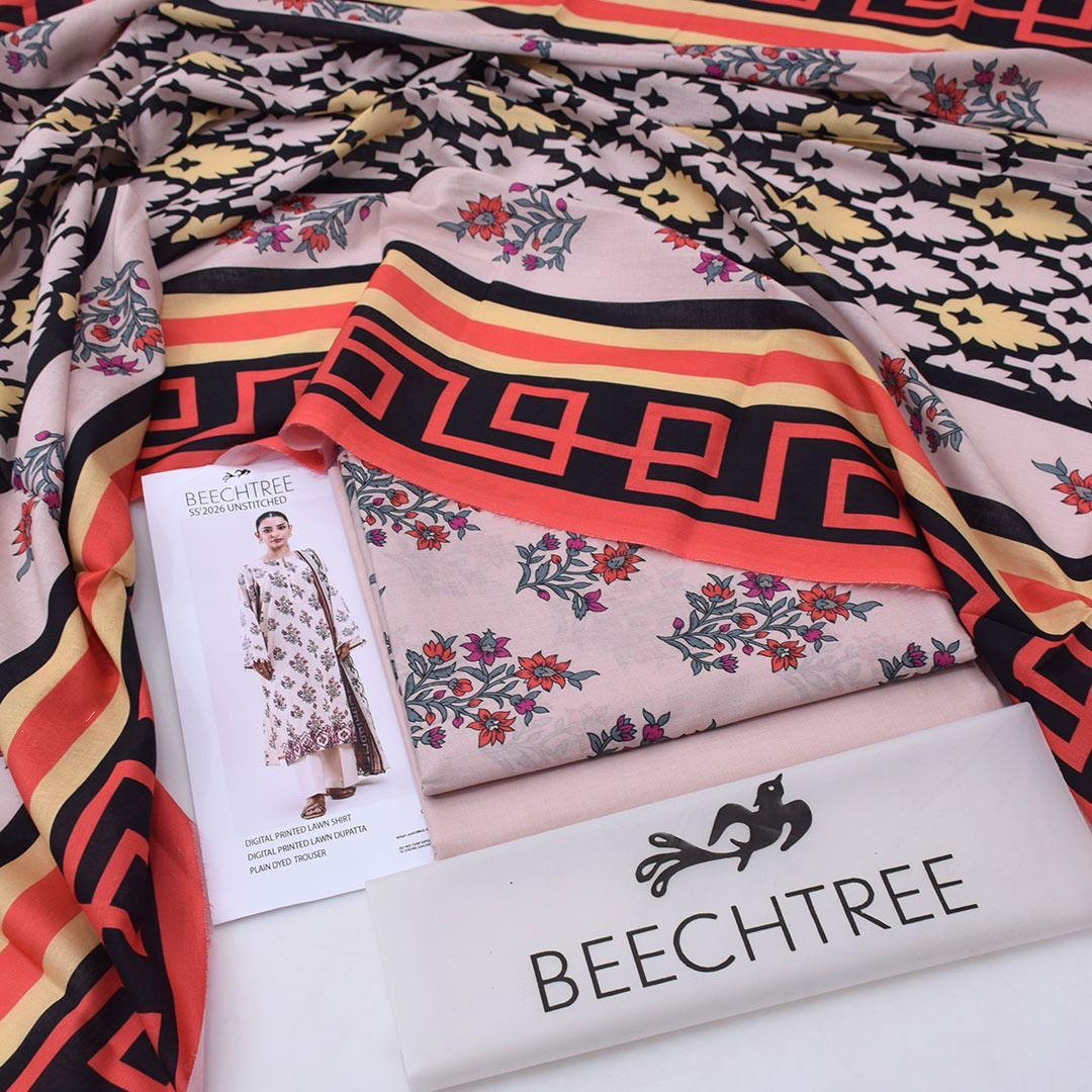 Beechtree Latest Collection 🌼✨_
Digital Lawn Shirt, Plain Dyed Trouser & Digital Lawn Dupatta!