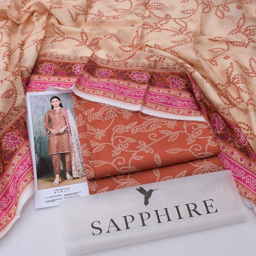 Sapphire Digital Lawn 3-Piece Collection