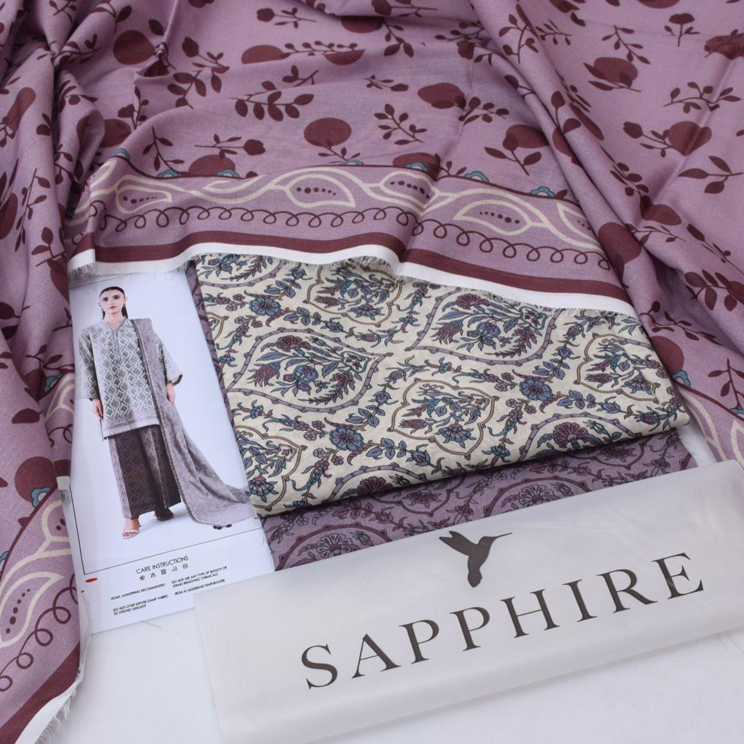 Sapphire Digital Lawn 3-Piece Collection